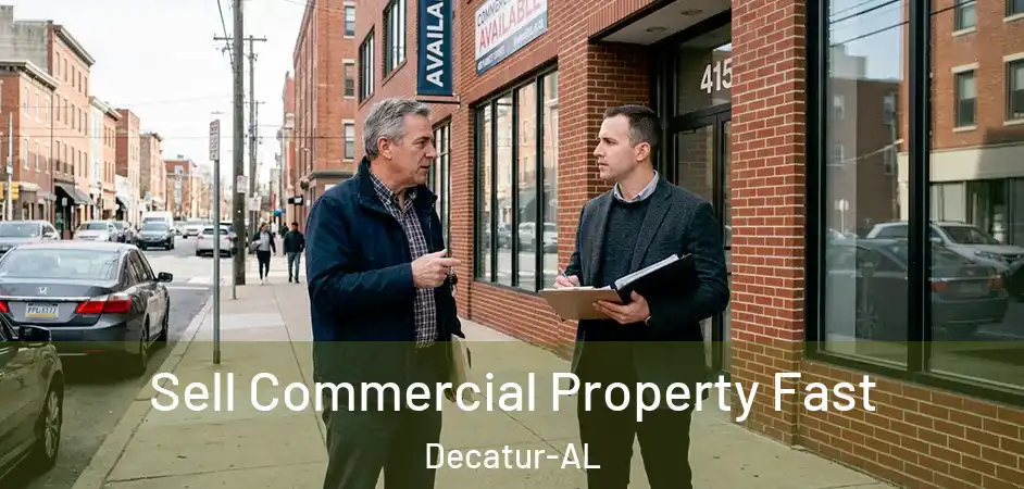 Sell Commercial Property Fast Decatur-AL
