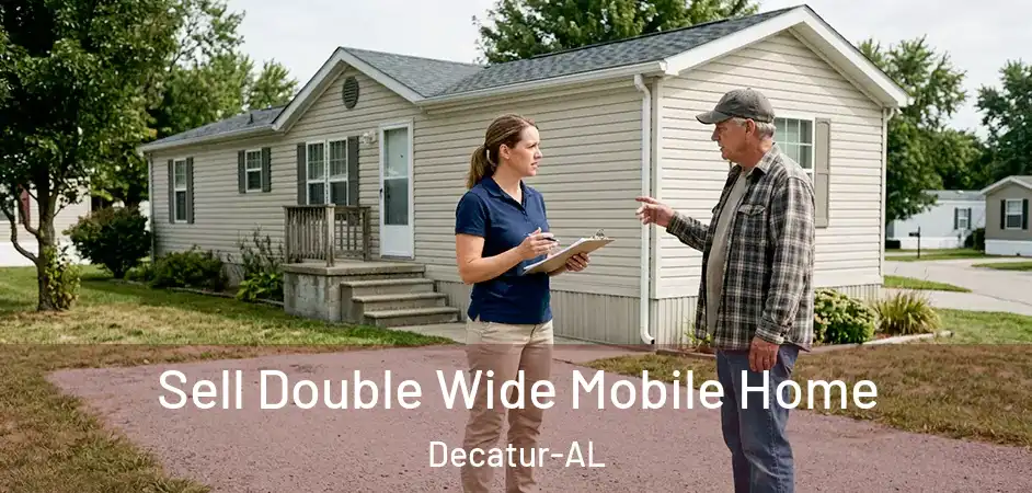  Sell Double Wide Mobile Home Decatur-AL