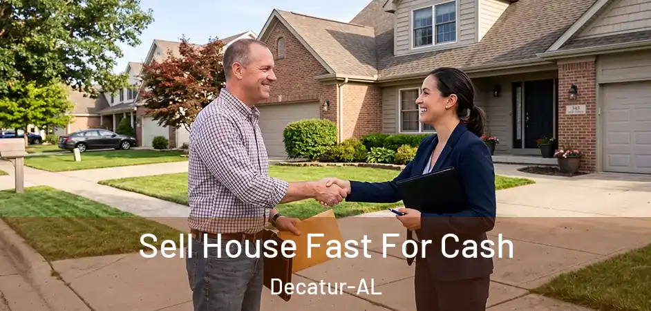  Sell House Fast For Cash Decatur-AL
