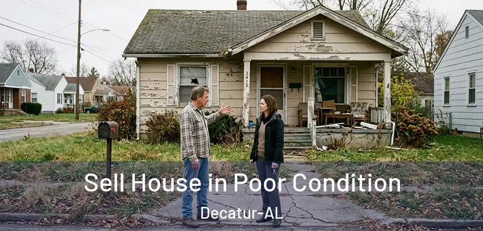 Sell House in Poor Condition Decatur-AL
