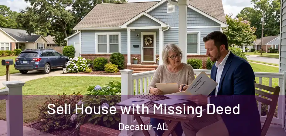 Sell House with Missing Deed Decatur-AL