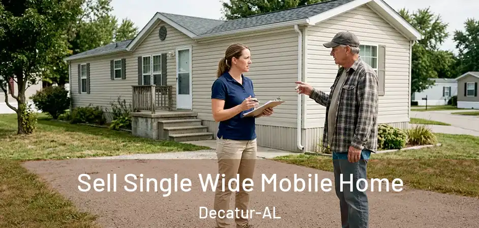 Sell Single Wide Mobile Home Decatur-AL