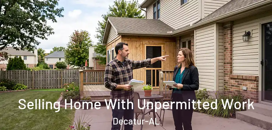  Selling Home With Unpermitted Work Decatur-AL